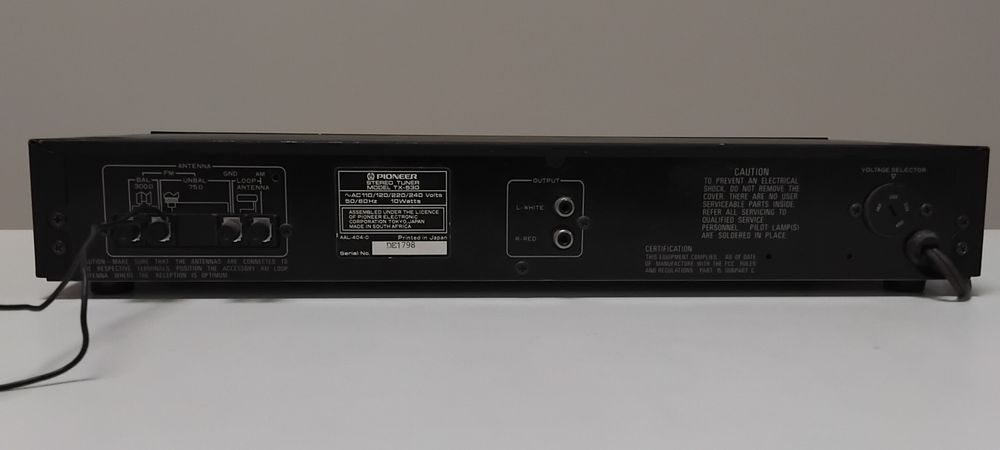 PIONEER Tuner Sintonizador Rádio TX-530