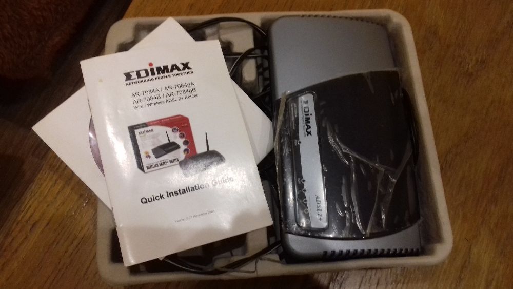 Router Edimax Ethernet ADSl2