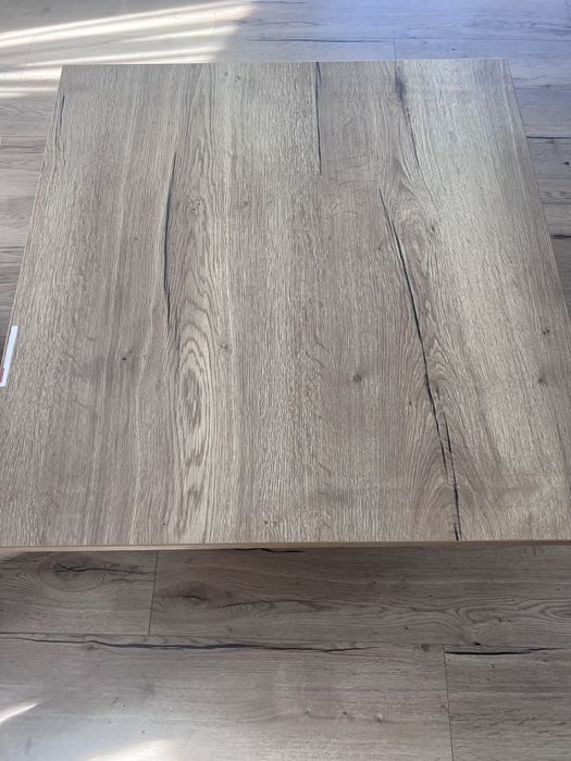 Stolik kawowy ława drewno dąb halifax kwadrat