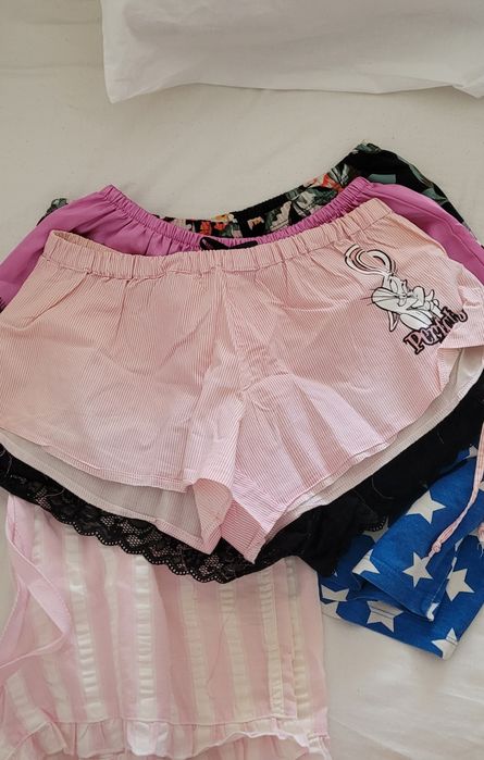 Conjunto calções de dormir