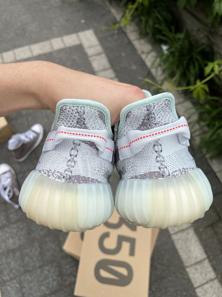 Adidas Yeezy Boost 350 V2 Blue Tint sneakersy niskie szare 46 2/3