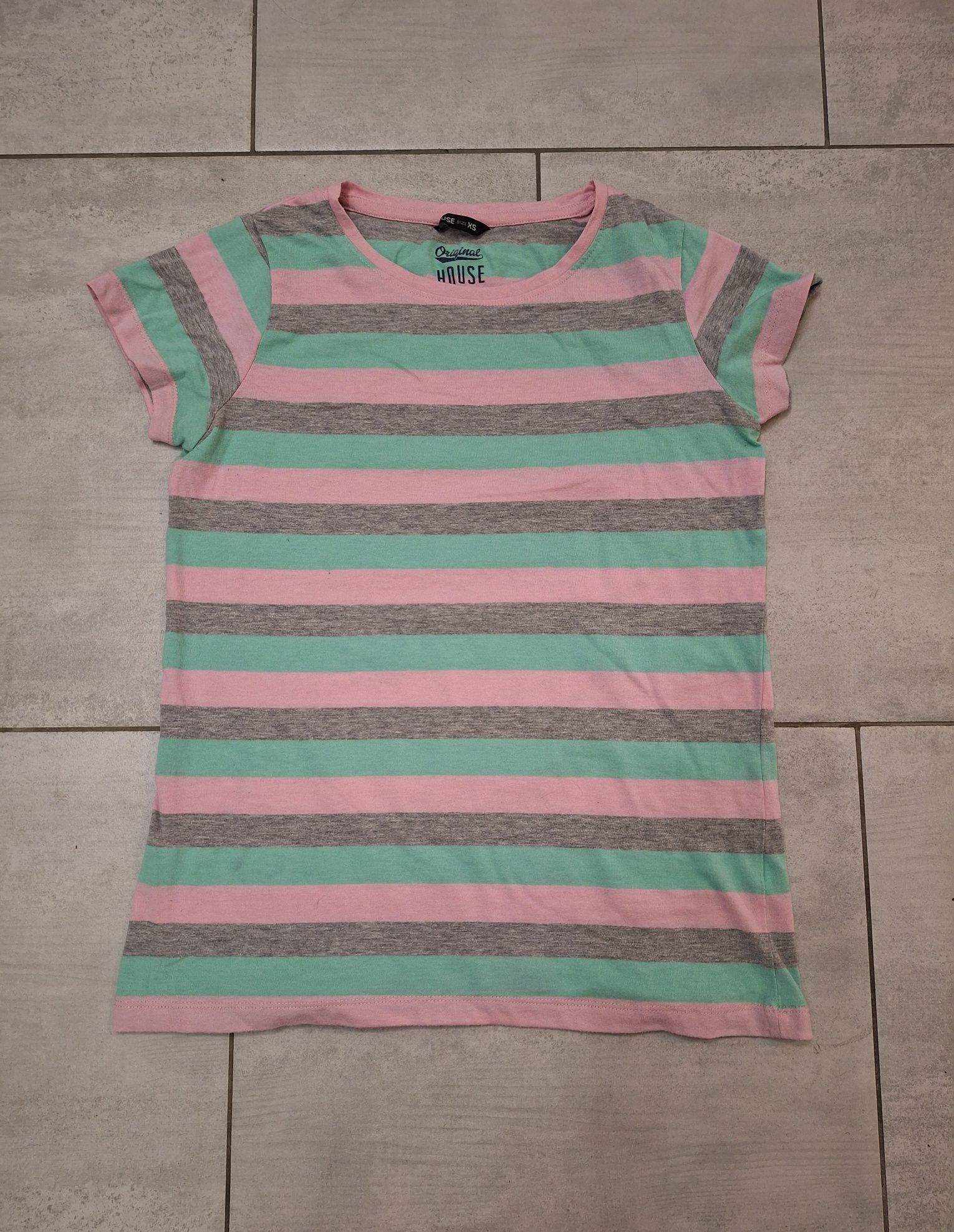 House bluzka z krotkim rekawem t-shirt r. XS