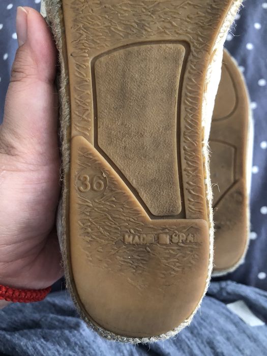 Еспадрилʼї, кросівки, кеди шкіряні, на плетеній підошві