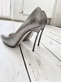 Туфлі срібні жіночі 39р