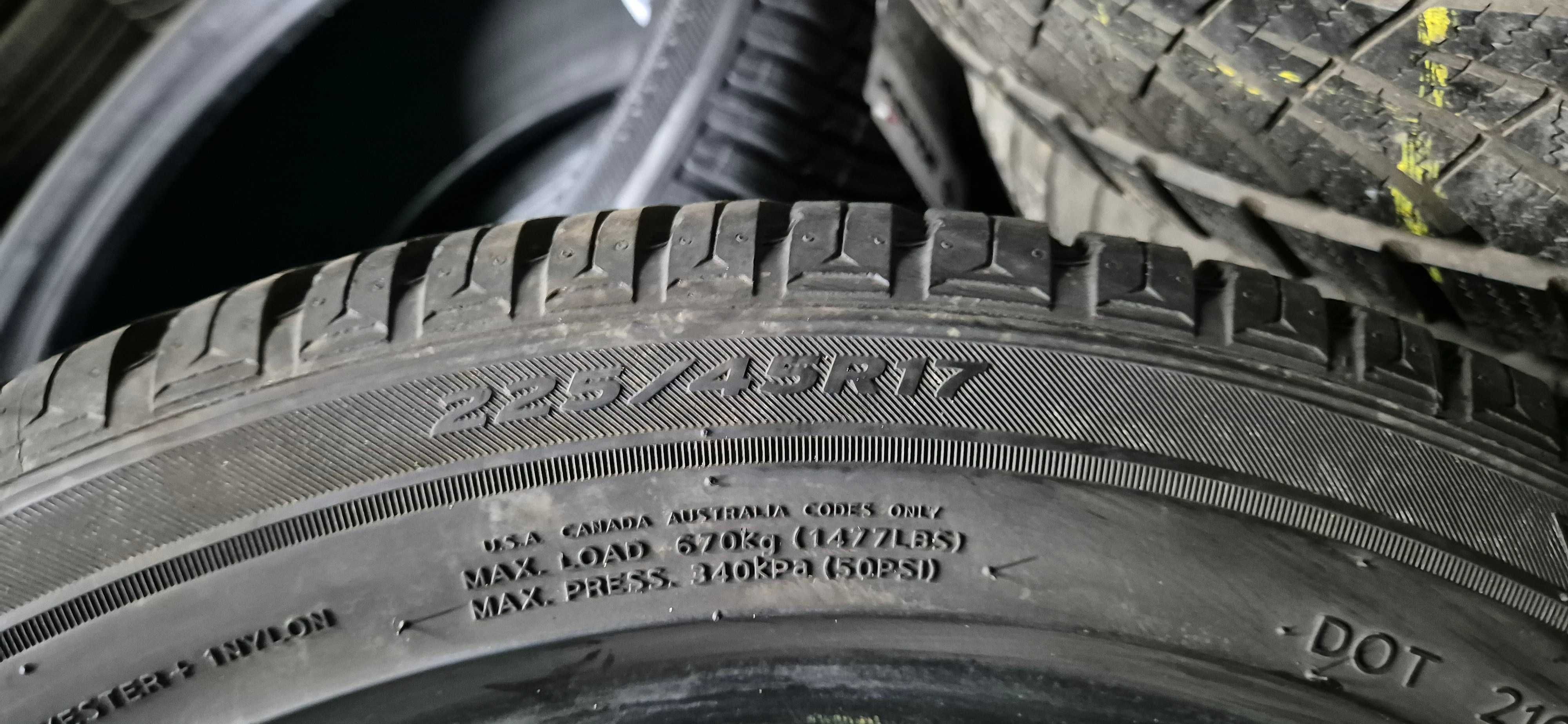 4szt opony całoroczne Hankook _ 225/45/17