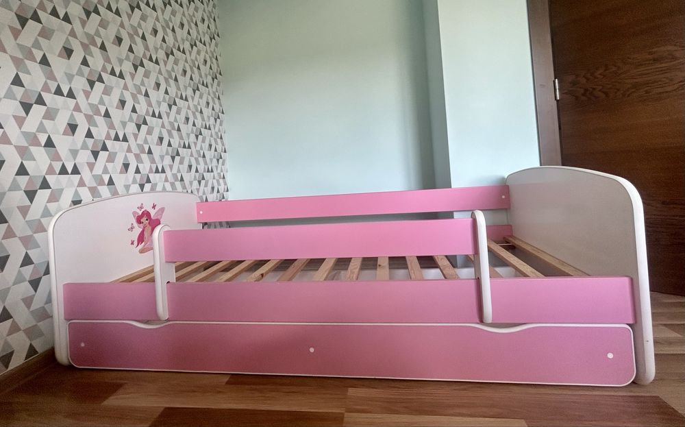 Łóżko dziecięce wróżka 180x90 z szufladą