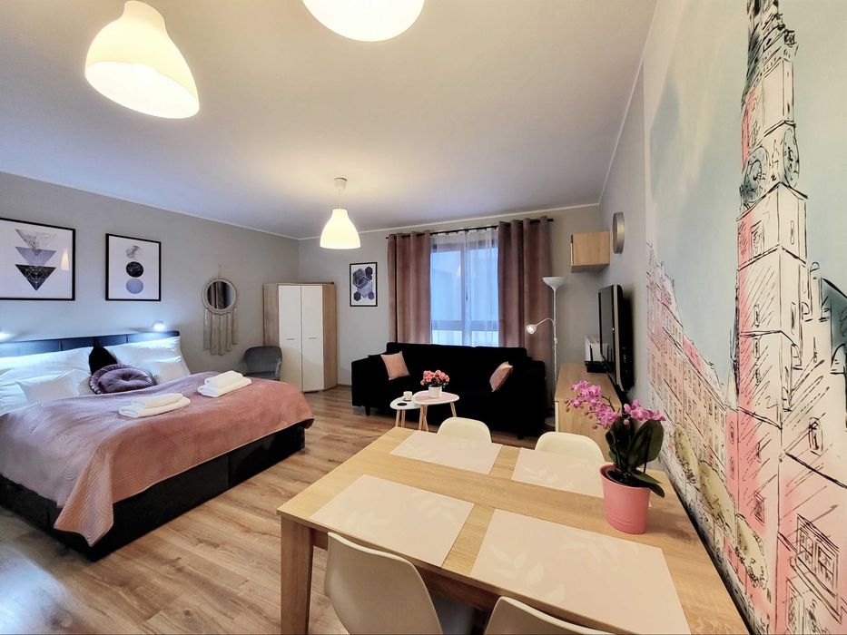 LuckyTime35, min3noce apartament w centrum na doby, nocleg od 180zł