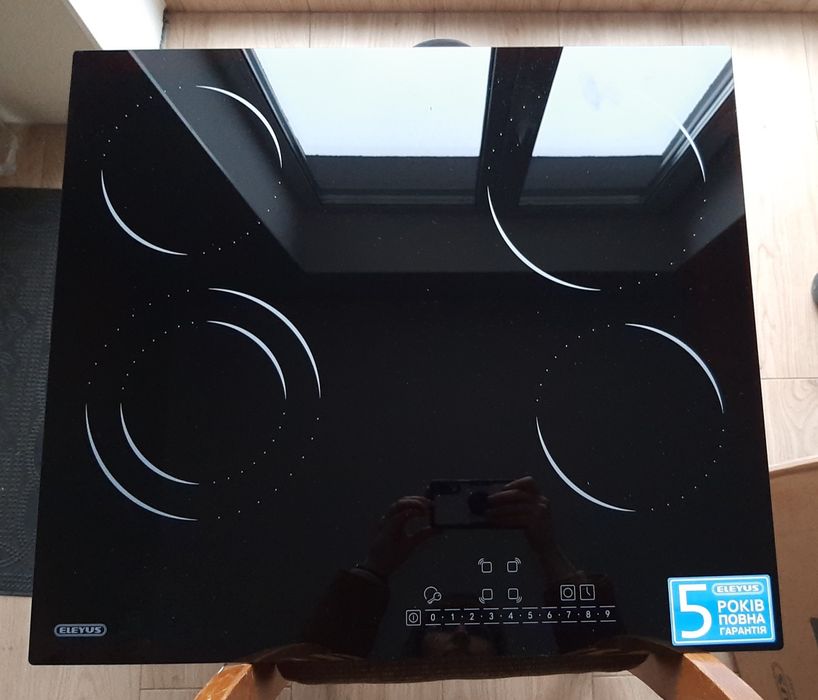 Скло-керамічна варильна поверхня ELEYUS H3EBHG SL 60 BL V1