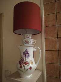 Lampa porcelanowa