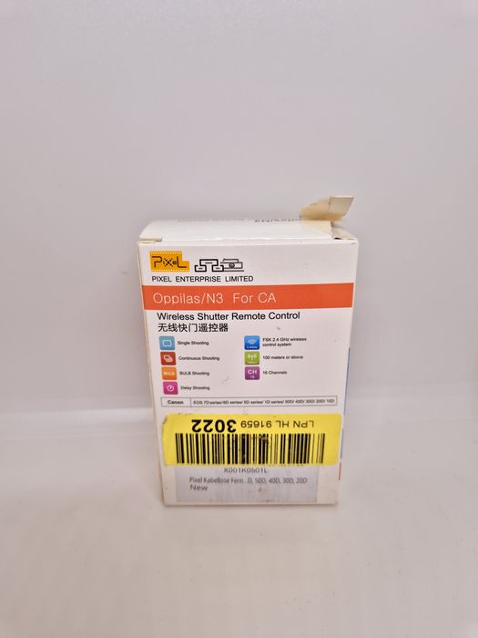 Pixel Bezprzewodowy pilot zdalnego sterowania migawką do lustrz