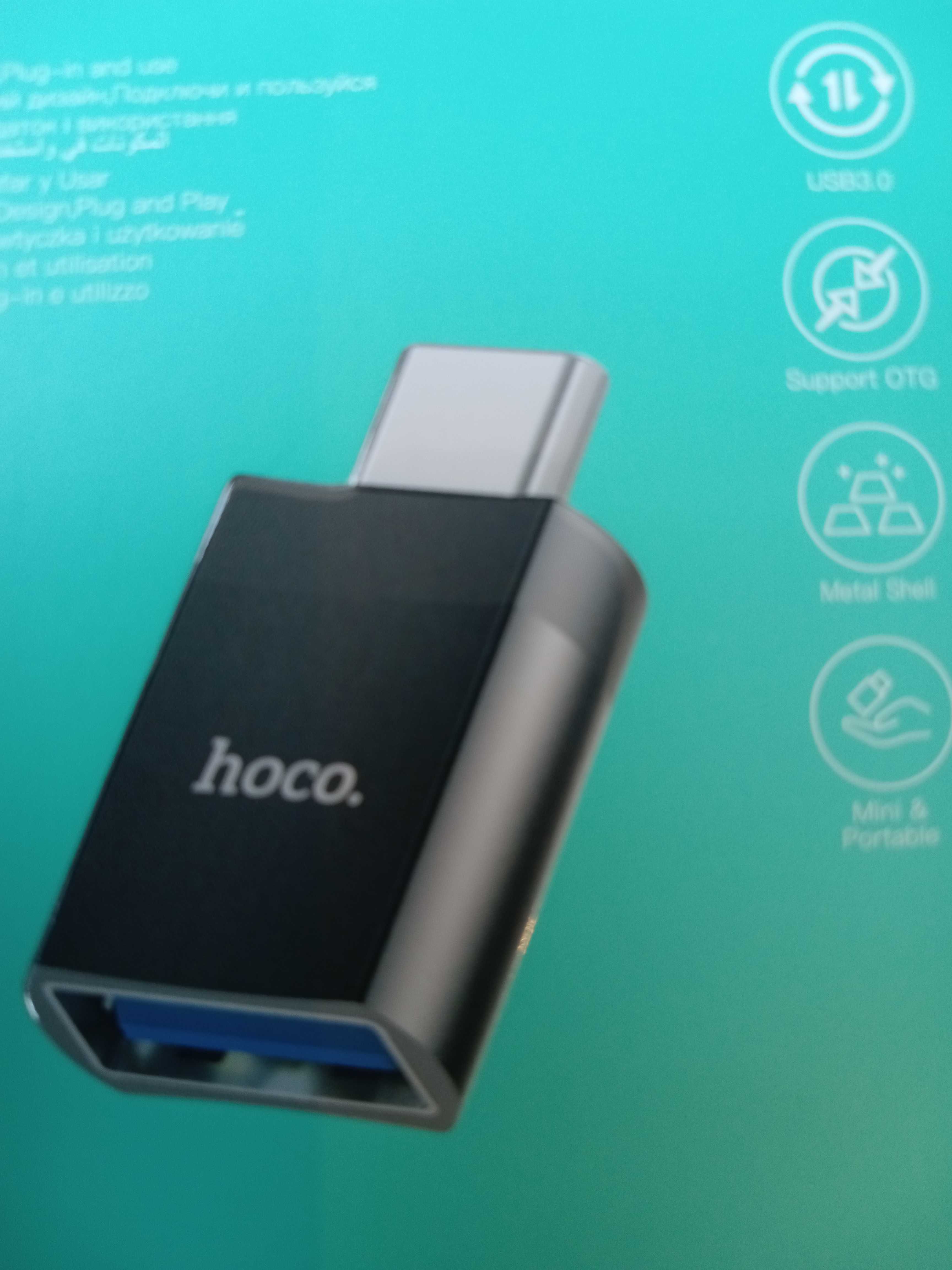 Adapter typ-C męski do USB żeński 3.0 (OTG)