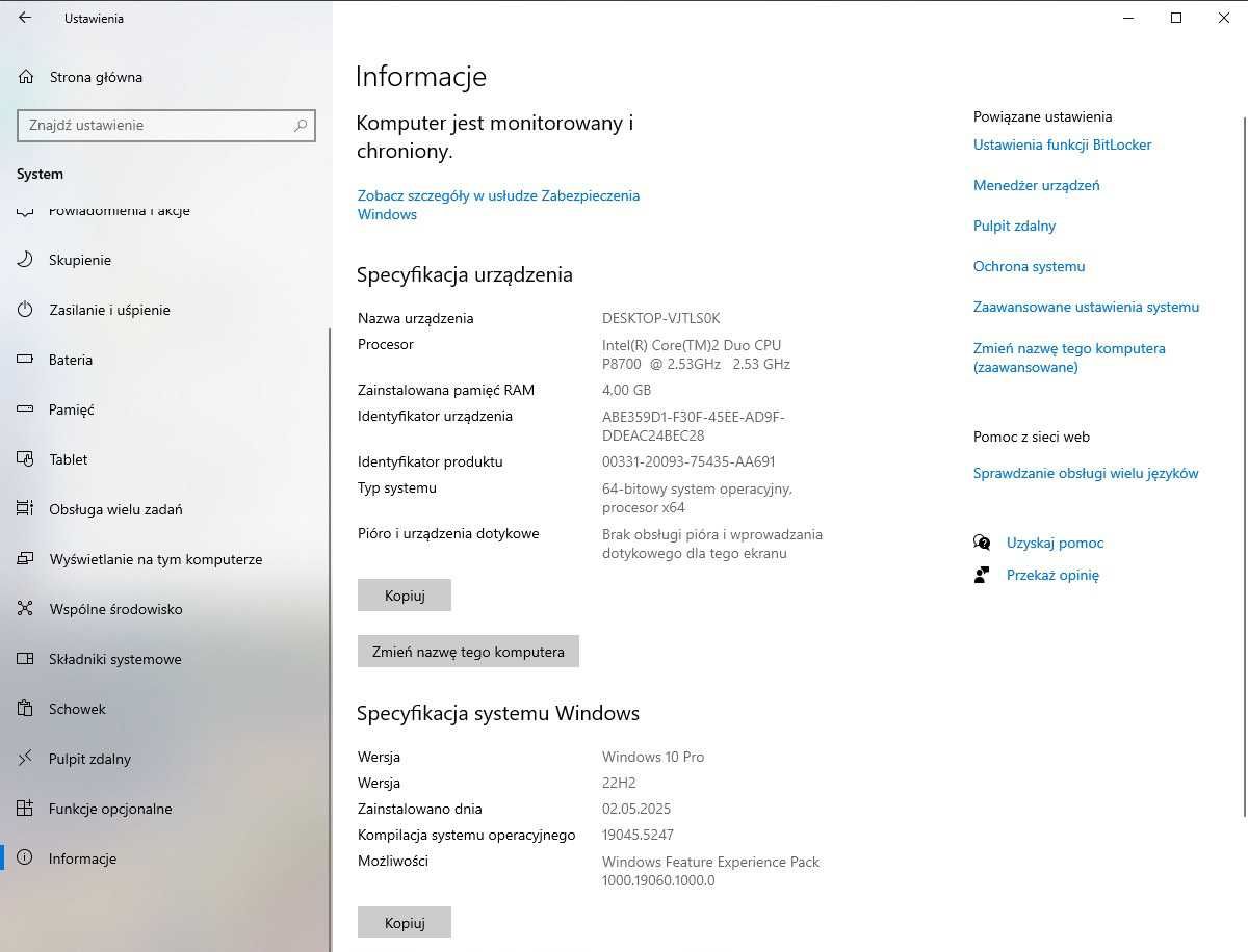 Laptop SONY VAIO VGN-FW41M 4GB RAM, 250GB SSD, Intel Core 2 Duo