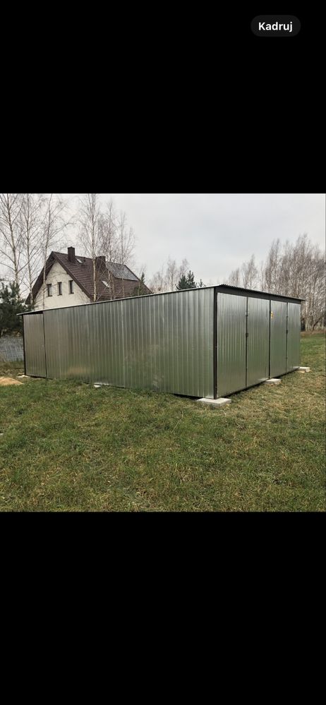 Baraz blaszak 6.5x6 m jak nowy