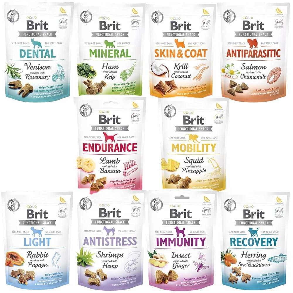 BRIT 10x150g mix przysmaki dla psa