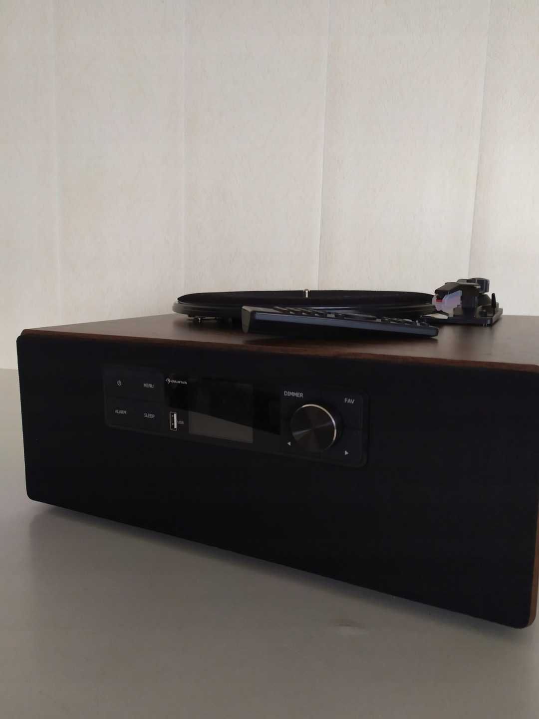 Gramofon Connect Vinyl Cube DAB BT Wi Fi