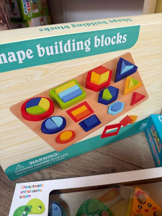 Дитячі сортери з дерева