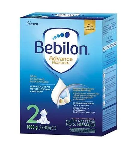 Bebilon Advance Pronutra 2. 2 opakowania po 1000g