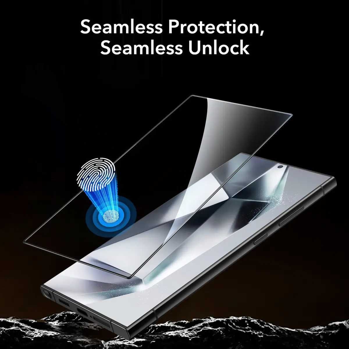 Защитное стекло ESR Tempered Glass для Samsung Galaxy S24 Ultra Black