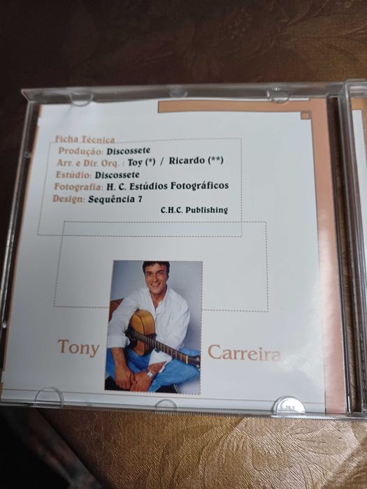 2 CDS de Tony Carreira - Antigos