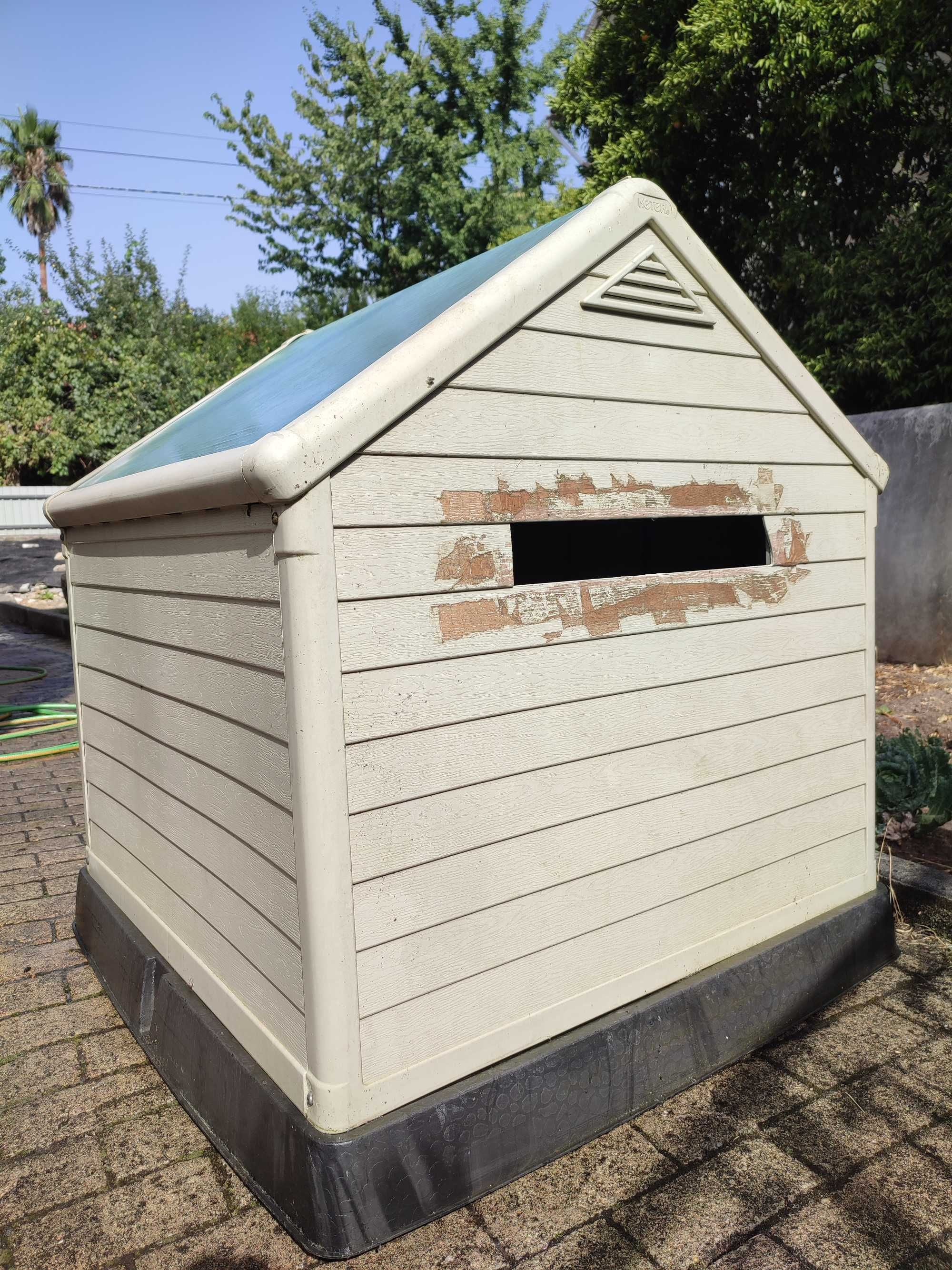 Casota PVC para cão grande/médio