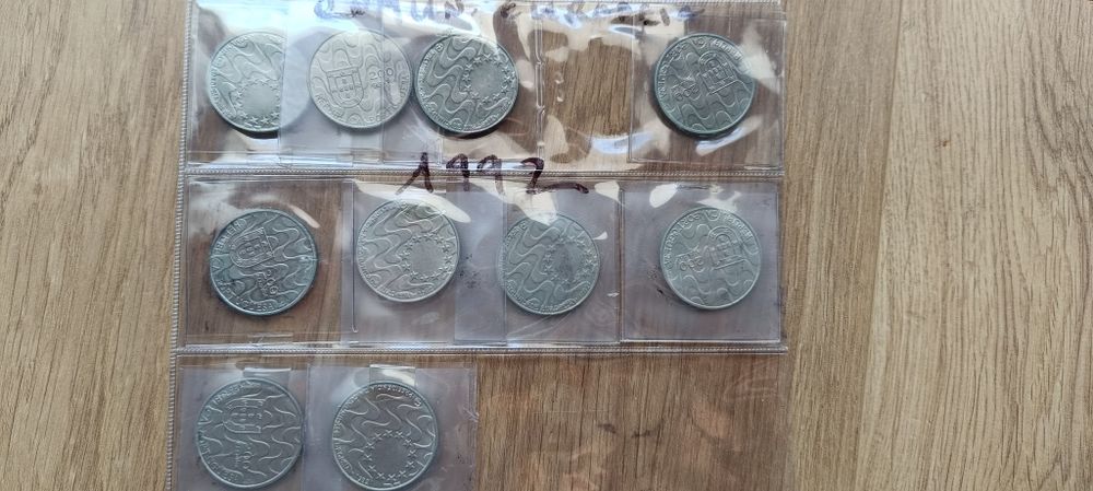 109 moedas comemorativas de Portugal - Todas por €60