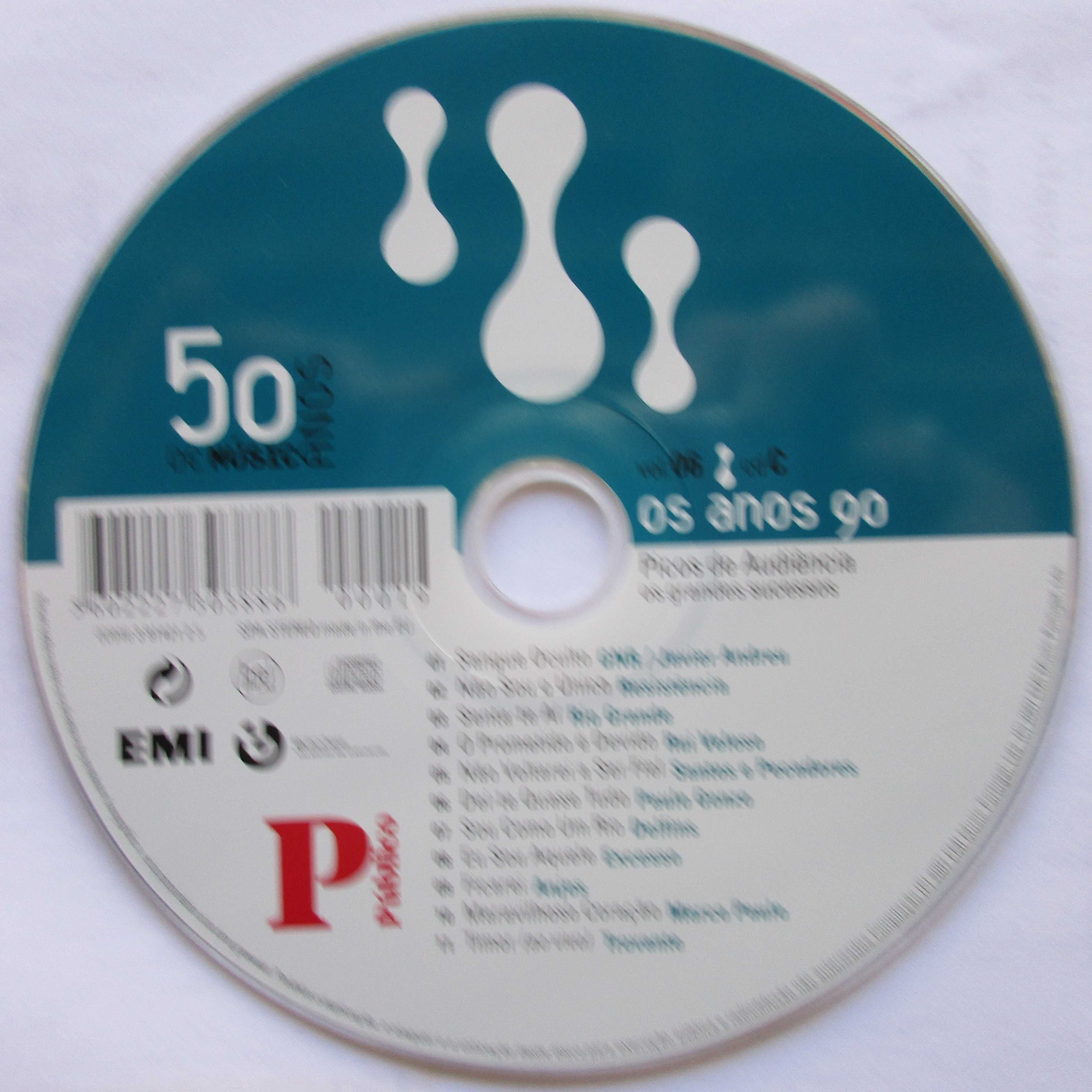 Os Anos 90 - - - - - [50 Anos de Música Portuguesa] - - - - - 3 X CD