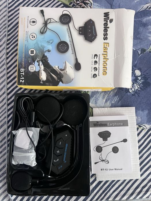 Auricular , e sistema de som para capacete bom preco