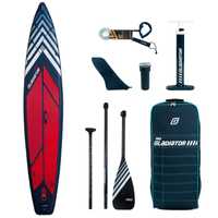 Deska SUP GLADIATOR PRO 12'6 LIGHT z wiosłem carbon RATY 0%