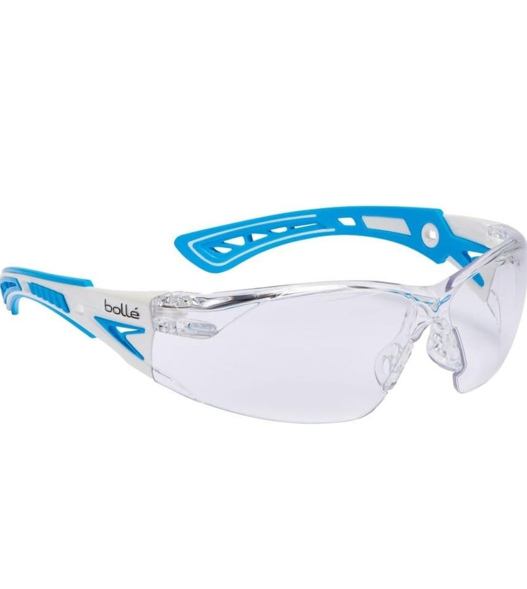 Bollé  Rush+ Platinum Blue przezroczyste okulary ochrone okazja