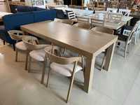 (212M) Stół rozkładany duży + 6 krzeseł, wyprzedaż 3799 zł