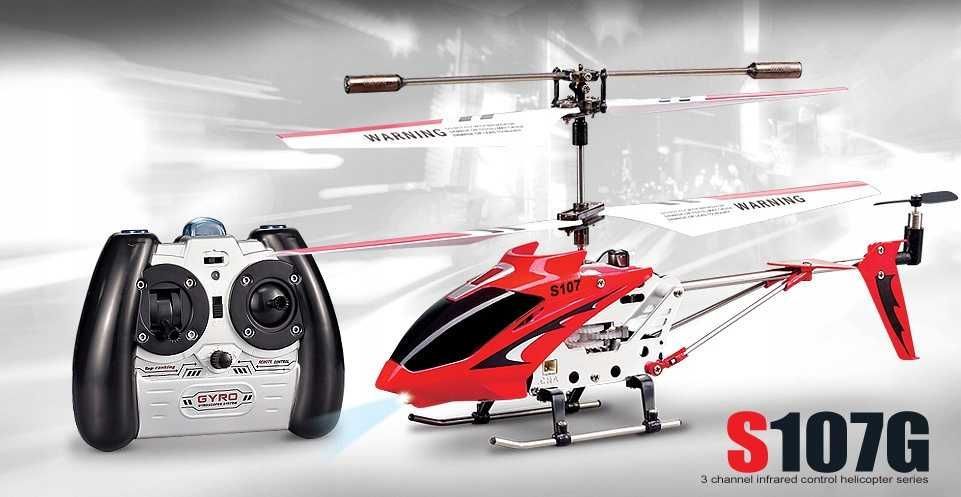 HELIKOPTER RC SYMA S107G Zdalnie Sterowany ŚMIGŁOWIEC Samolot naPilota