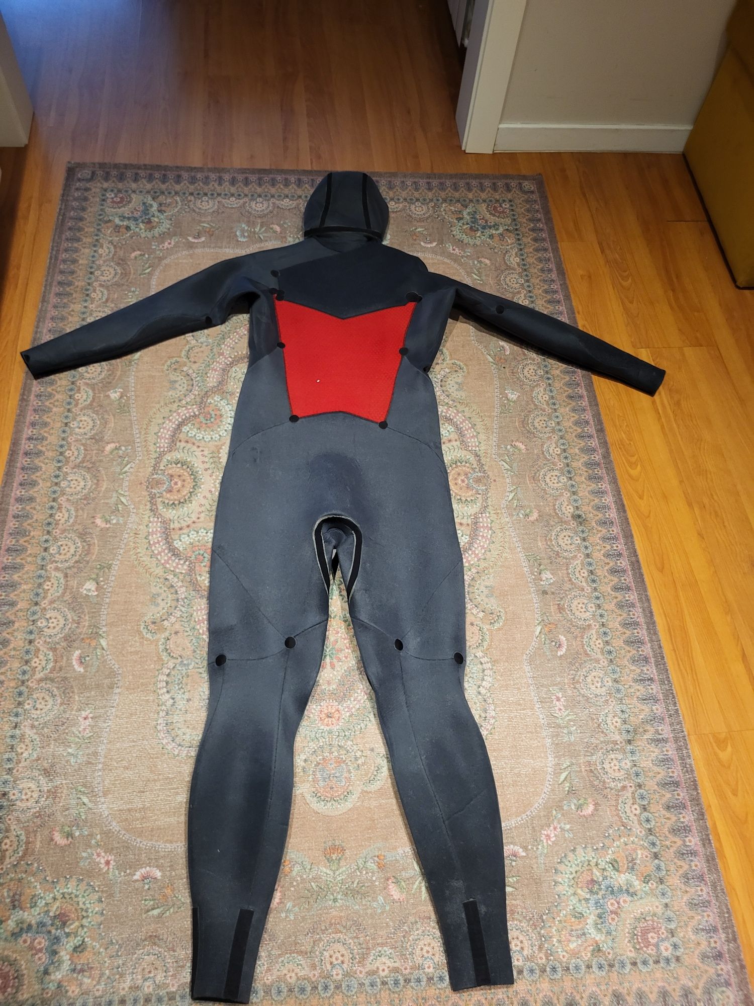 Fato Surf Neoprene 5/4/3 Quiksilver Syncro Chest Zip XL