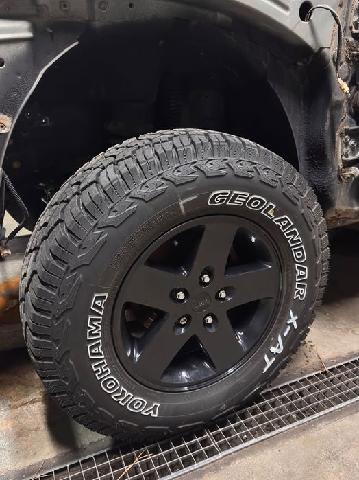 Jantes 17 wrangler com pneus