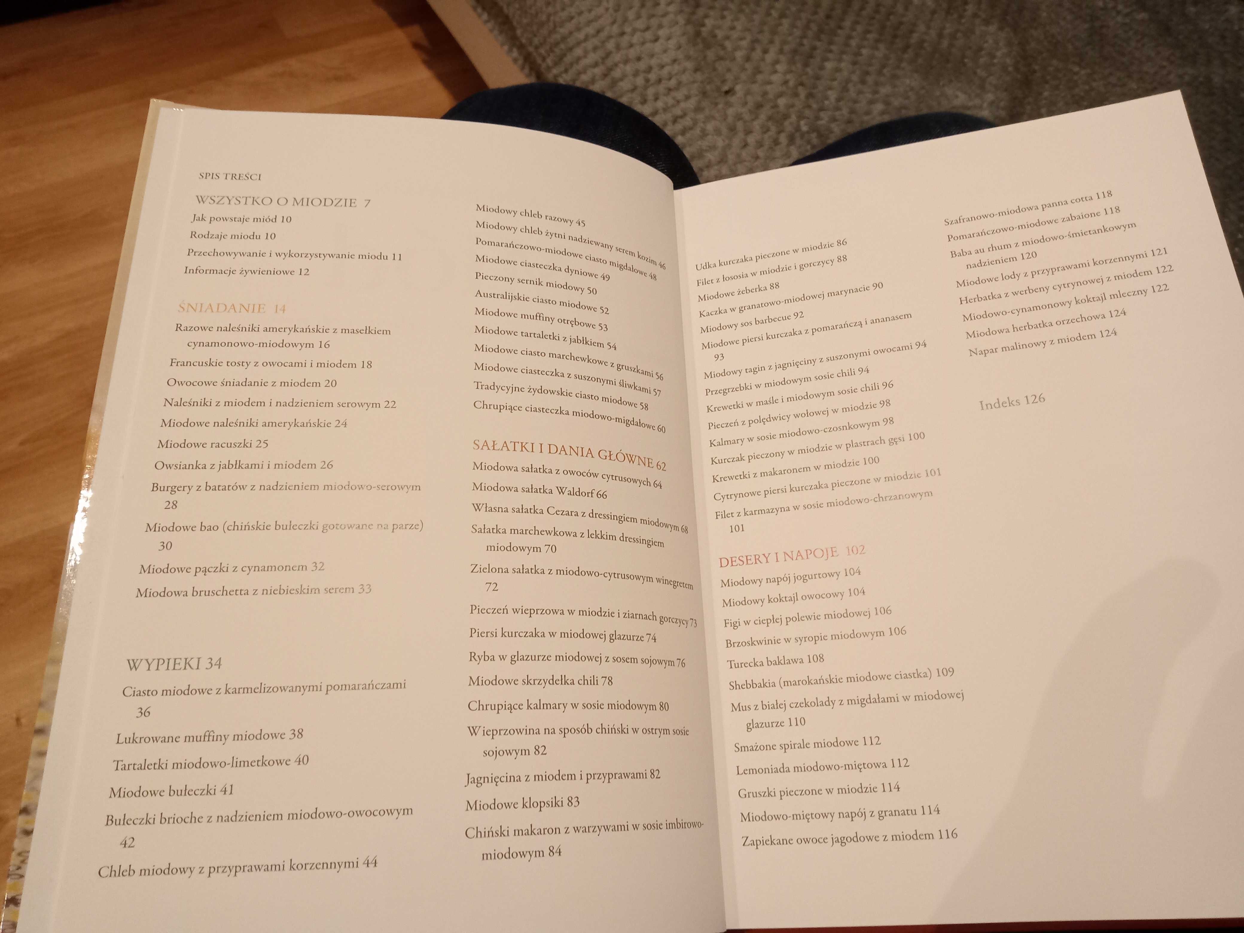 Miód 75 zdrowych przepisów, Książka Avner Laskin