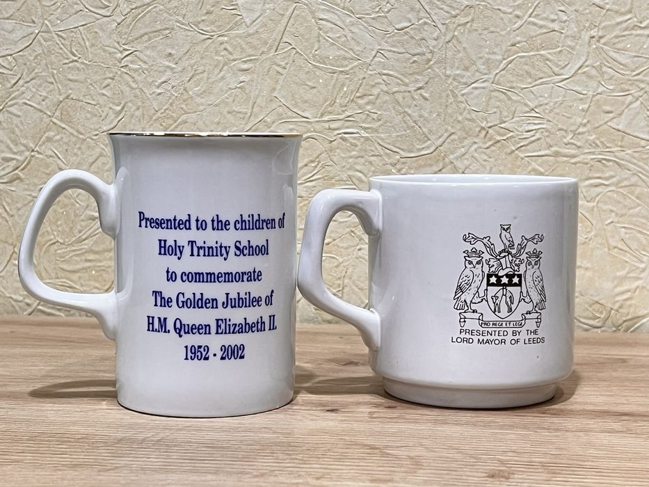 Чашка вінтажна Queen Elizabeth II королева єлизавета