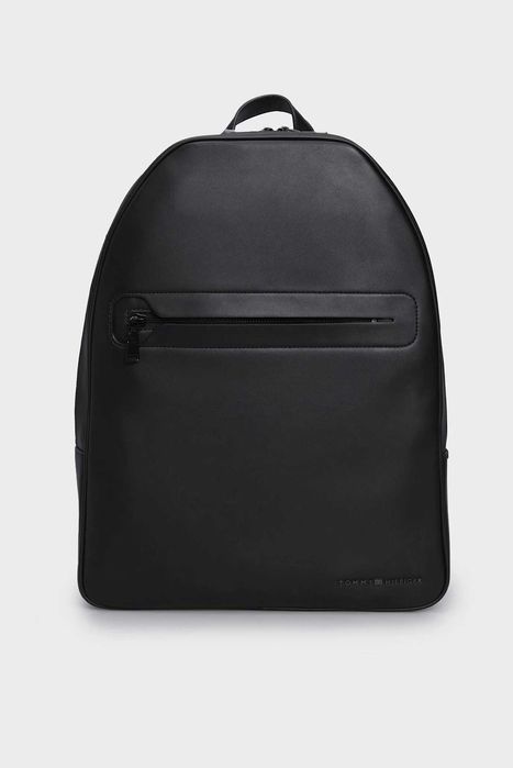 Новый чорный рюкзак TH MODERN PU DOME Tommy Hilfiger