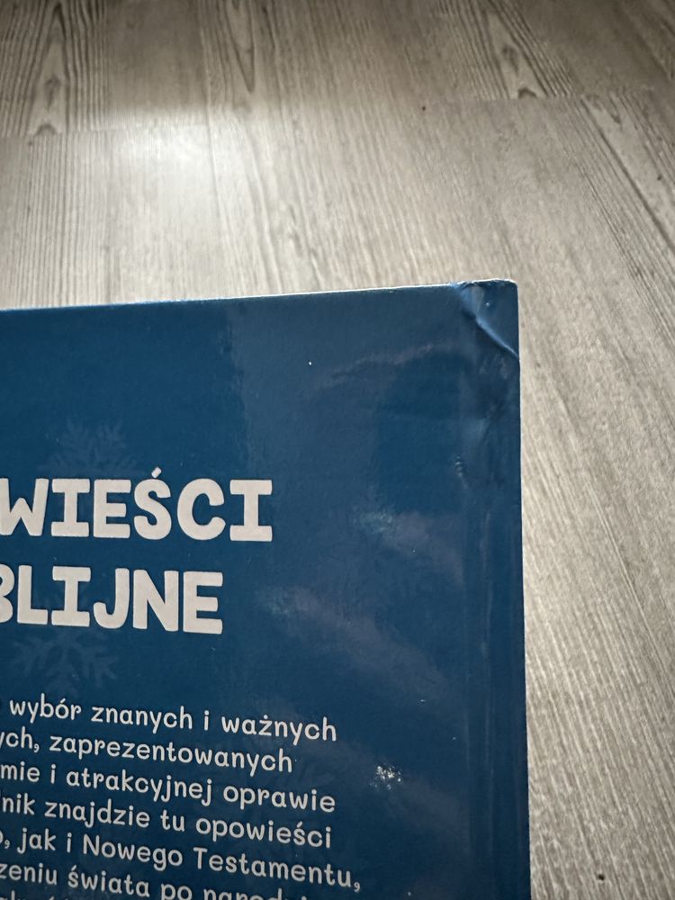 Książka Opowieści biblijne zbiór tekstów Starego i Nowego Testamentu