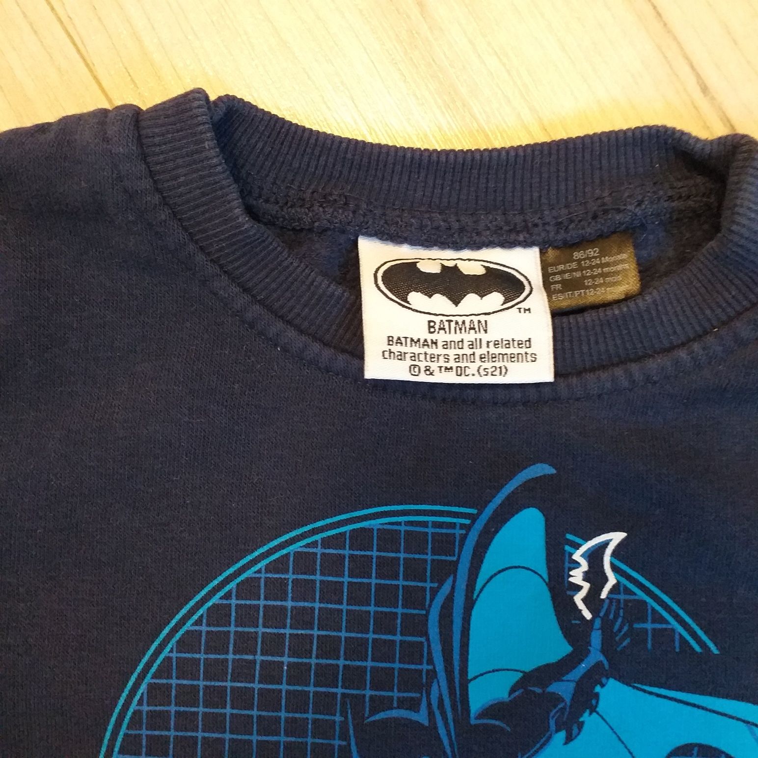 Bluza BATMAN rozmiar 86/92