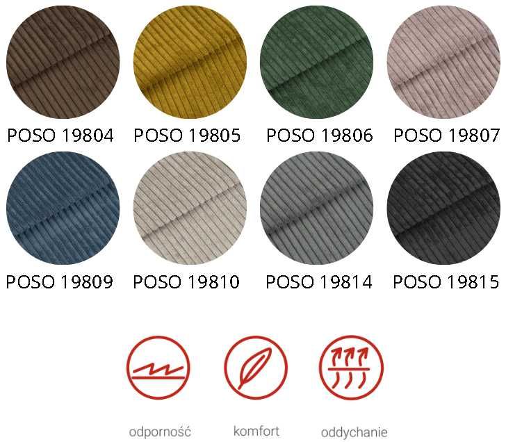 Narożnik z funkcją spania LARS POSO pojemnik na pościel OD PRODUCENTA!