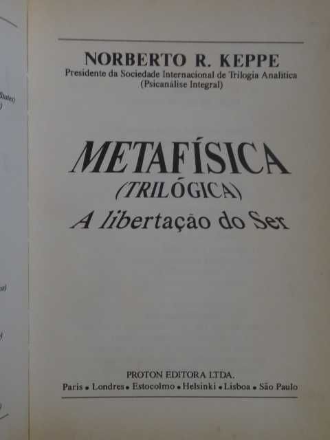 Metafísica de Norberto R. Keppe