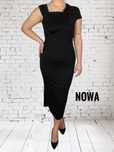 Nowa czarna elegancka sukienka na studniówkę wesele bal M 38