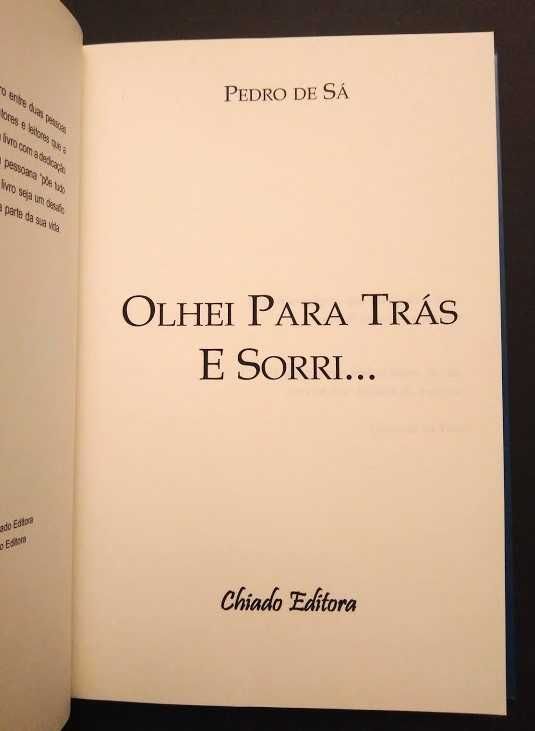 Pedro de Sá - Olhei para trás e sorri...