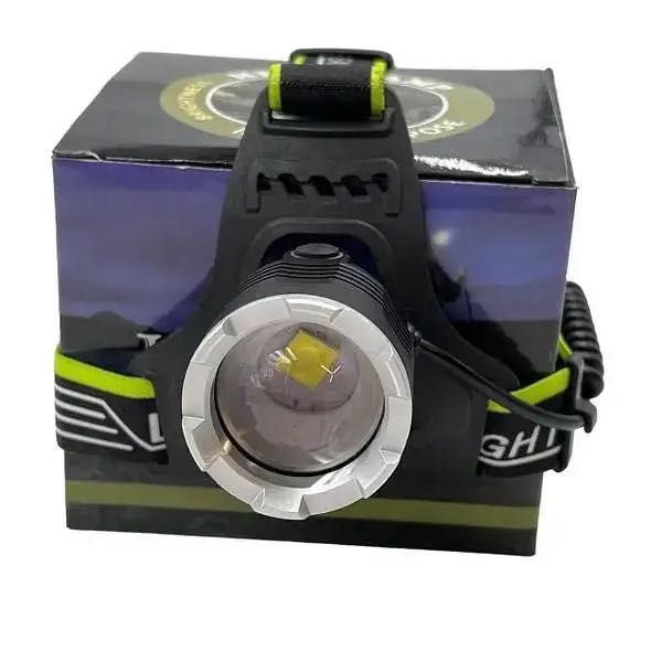Налобный фонарь BL-8003-P50, 2x18650, zoom, ЗУ microUSB,ліхтар фонарик
