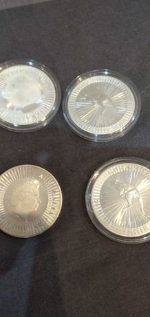 Srebrna moneta kolekcjonerska z czystego srebra