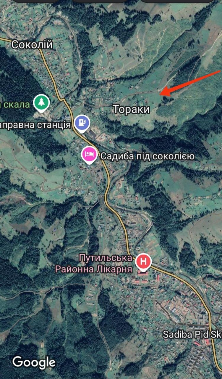 Земельна ділянка 11сот.в передгір'ї Карпат.