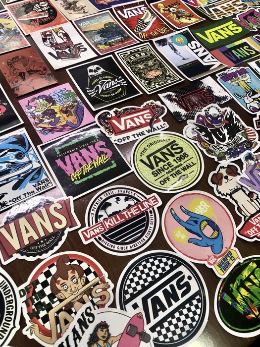 Pack 100 Stickers Vans