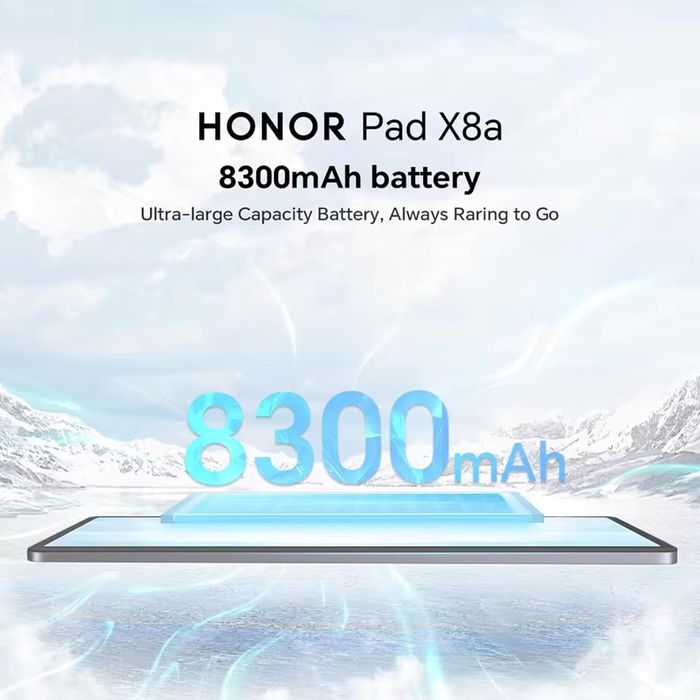 Honor Pad X8A 4+128GB 11" 90Гц Snapdragon680 8300мАг WiFi планшет+блок