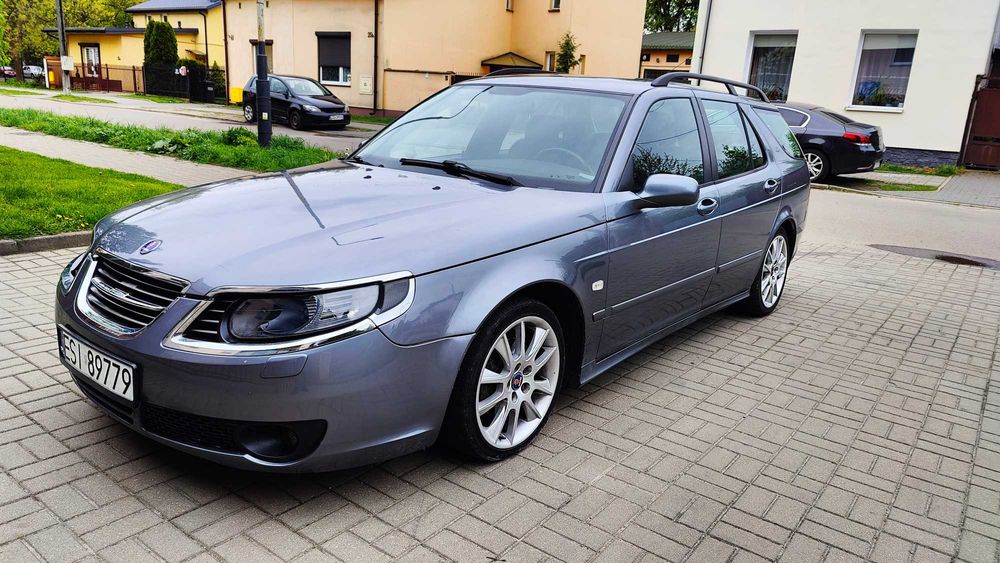 Saab 9-5 210 koni HIRSH xenon skóra alu 17 tempomat PDC BT