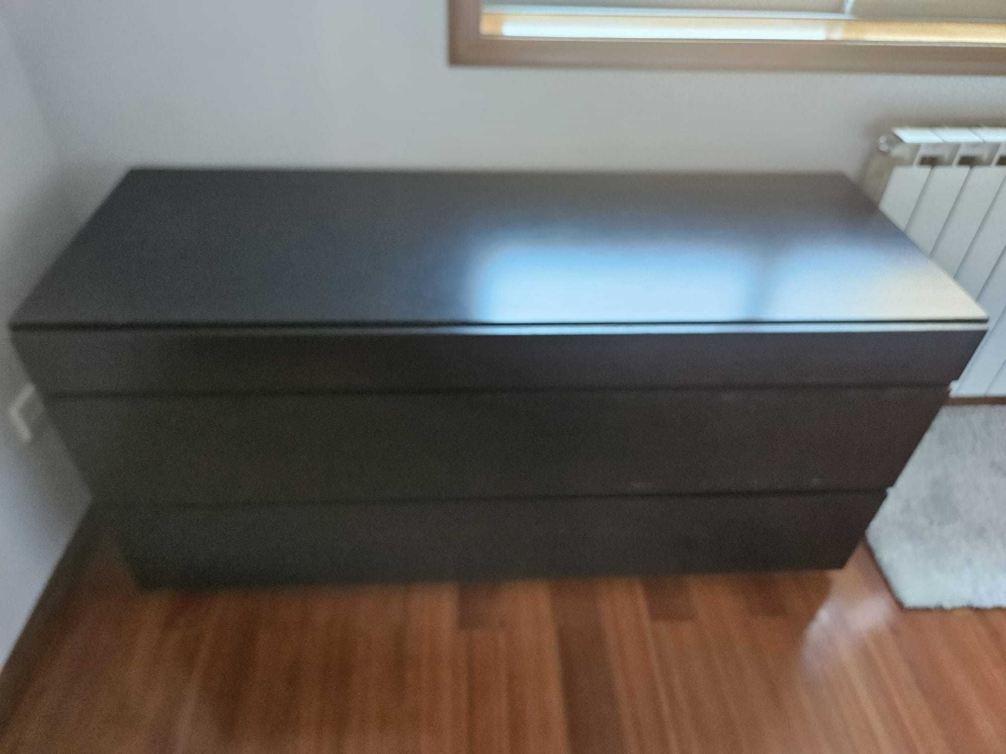 Cómoda de Quarto Preta