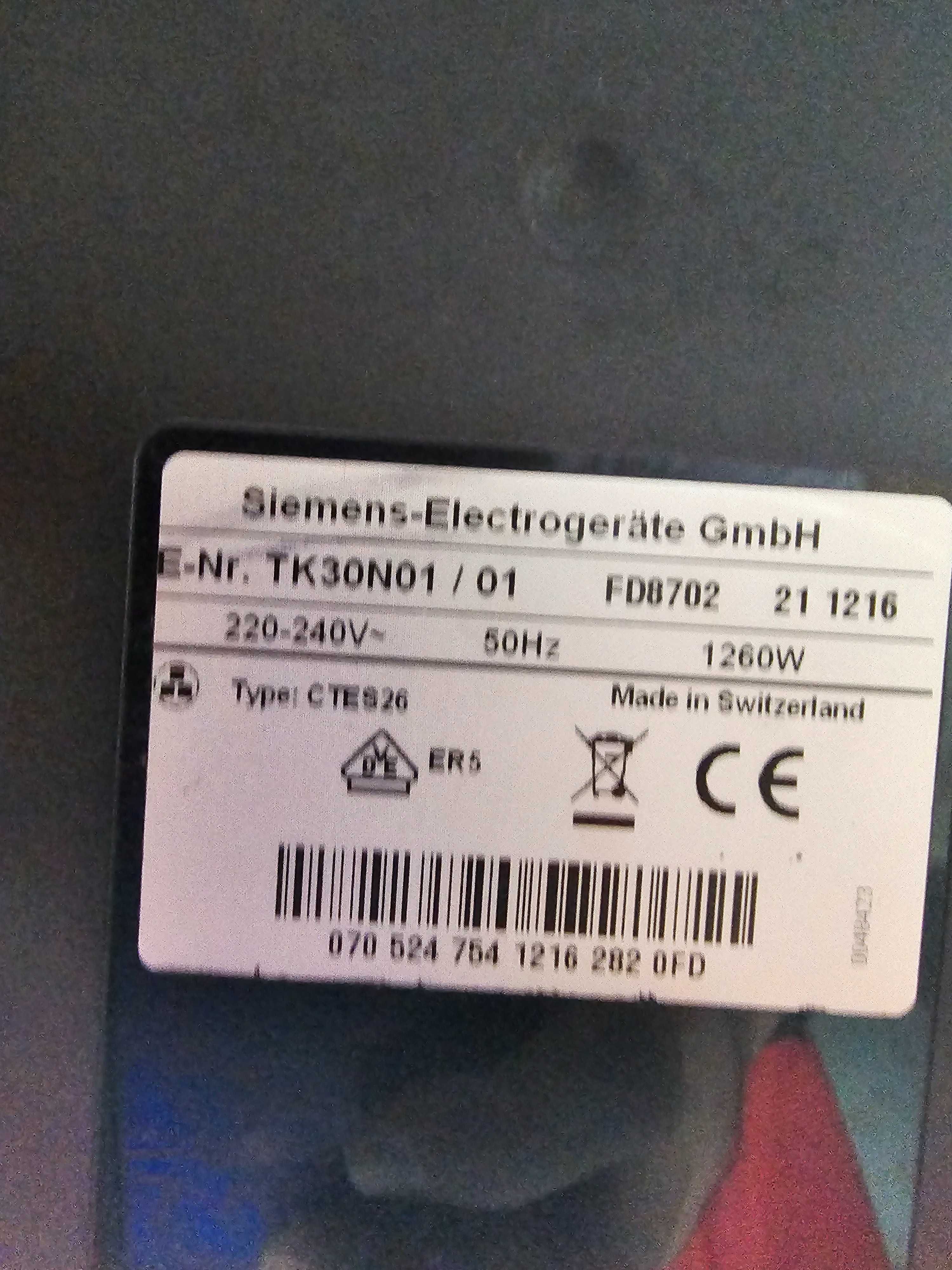Máquina de Café Nespresso Siemens TK30N01